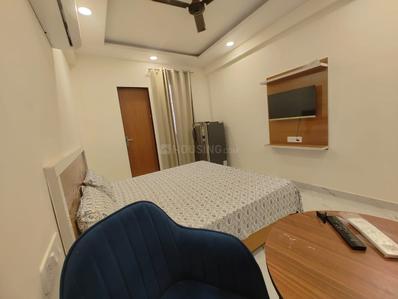 Bedroom Image of 900 Sq.ft 1 RK Apartment / Flat for rent in Jagatpura Jaipur for Rs. 15500