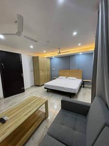 Bedroom Image of 570 Sq.ft 1 RK Builder Floor for rent in Patel Nagar New Delhi for Rs. 23500