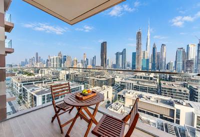 Balcony Image of 1821 Sq.ft 3 BHK Apartment / Flat for rent in Al Wasl Dubai for Rs. 910000