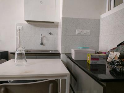 Kitchen Image of 300 Sq.ft 1 RK Apartment / Flat for rent in Sowparnika Columns, Thirumalashettyhally Bengaluru for Rs. 20000