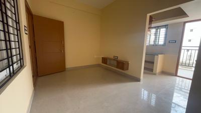 Living Room Image of 600 Sq.ft 1 BHK Apartment / Flat for rent in Whitefield Bengaluru for Rs. 18499