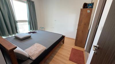 Bedroom Image of 1550 Sq.ft 3.5 BHK Apartment / Flat for rent in Aurum Q Islands R4, Ghansoli Navi Mumbai for Rs. 120000
