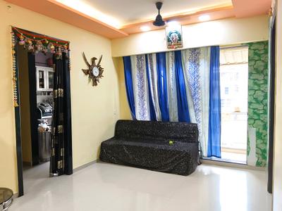 Living Room Image of 825 Sq.ft 1.5 BHK Apartment / Flat for sale in AMMBER ENNCLAVE, Thakurli Thane for Rs. 7000000