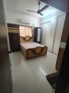 Bedroom Image of 1100 Sq.ft 2 BHK Apartment / Flat for rent in Chupon Swarnim Square, Bhayli Vadodara for Rs. 21000