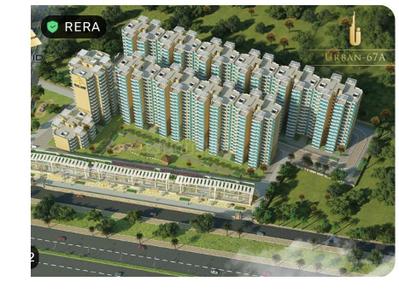 Image of 980 Sq.ft 2 BHK Apartment / Flat for sale in Pyramid Urban 67A, Sector 67, Gurgaon for Rs. 7200000