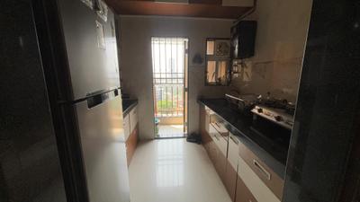Kitchen Image of 550 Sq.ft 1 BHK Apartment / Flat for sale in Vedant Shree Gopinath Sublime, Kalwa Thane for Rs. 8500000