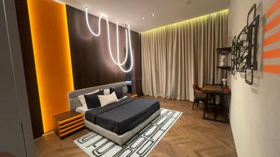 Bedroom Image of 2200 Sq.ft 4 BHK Apartment / Flat for sale in Kavisha The Masterpiece, South Bopal Ahmedabad for Rs. 22450000