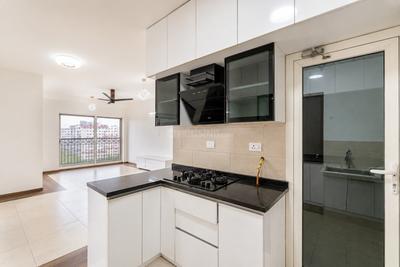 Kitchen Image of 2242 Sq.ft 4 BHK Apartment / Flat for rent in Sobha Windsor, Whitefield Bengaluru for Rs. 92000