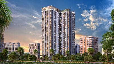 Image of 570 Sq.ft 1 BHK Apartment / Flat for sale in Landmark Aristo, Kalyan East, Kalyan for Rs. 4200000