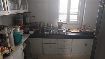 Kitchen Image of 1575 Sq.ft 3 BHK Apartment / Flat for sale in Memnagar Ahmedabad for Rs. 12500000