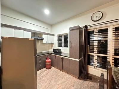 Kitchen Image of 1800 Sq.ft 3 BHK Independent House for rent in HSR Layout Bengaluru for Rs. 88000