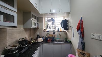 Kitchen Image of 711 Sq.ft 2 BHK Apartment / Flat for sale in Icon Happy Living, Electronic City Bengaluru for Rs. 6900000