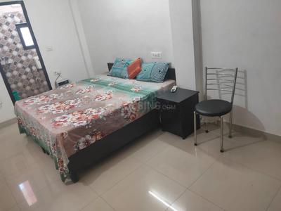 Bedroom Image of 950 Sq.ft 1 RK Builder Floor for rent in Sector 54 Gurgaon for Rs. 14000