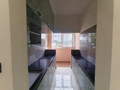 Kitchen Image of 600 Sq.ft 1 BHK Builder Floor for rent in Yemalur Bengaluru for Rs. 30000