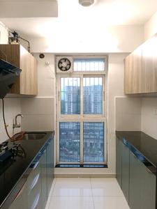 Kitchen Image of 700 Sq.ft 1.5 BHK Apartment / Flat for rent in Godrej Emerald, Kasarvadavali Thane for Rs. 27500
