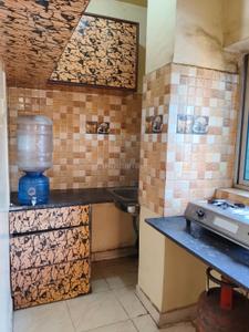Kitchen Image of 820 Sq.ft 2 BHK Apartment / Flat for rent in Bansdroni Kolkata for Rs. 20000