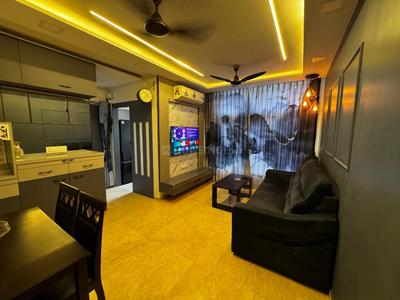 Hall Image of 550 Sq.ft 1 BHK Apartment / Flat for rent in Hiranandani Estate Thane for Rs. 45000