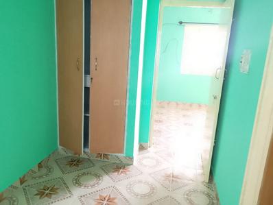 Bedroom Image of 516 Sq.ft 1 BHK Independent House for rent in Murugeshpalya Bengaluru for Rs. 15000
