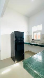 Kitchen Image of 750 Sq.ft 3 BHK Apartment / Flat for sale in Shyam Nagar Palwal for Rs. 4100000