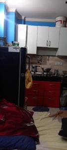 Kitchen Image of 450 Sq.ft 1 BHK Apartment / Flat for sale in Aya Nagar New Delhi for Rs. 1622900