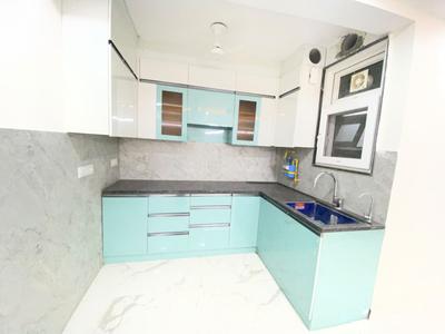 Kitchen Image of 950 Sq.ft 2 BHK Builder Floor for rent in Chhattarpur New Delhi for Rs. 27000