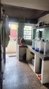 Kitchen Image of 400 Sq.ft 2 BHK Apartment / Flat for rent in Girdhar Nagar Ahmedabad for Rs. 12000