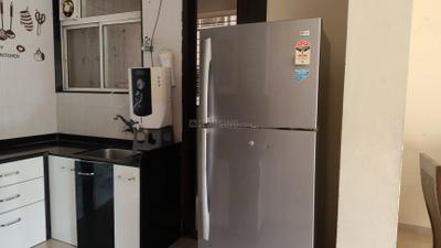 Kitchen Image of 850 Sq.ft 2 BHK Apartment / Flat for rent in Nirman Brookefield Willows, Pisoli Pune for Rs. 27000