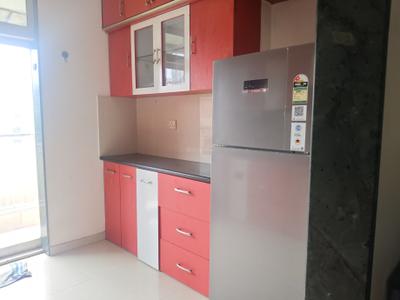 Kitchen Image of 960 Sq.ft 2 BHK Apartment / Flat for rent in Hiranandani Estate Queens Gate, Hiranandani Estate Thane for Rs. 60000
