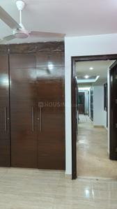 Bedroom Image of 1350 Sq.ft 3 BHK Builder Floor for rent in Safdarjung Enclave New Delhi for Rs. 71000