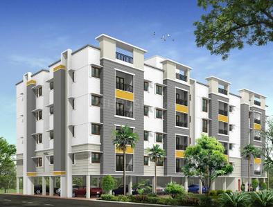 Image of 1432 Sq.ft 3 BHK Apartment / Flat for sale in Ashok Nagar, Chennai for Rs. 15500000
