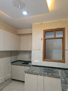 Kitchen Image of 950 Sq.ft 3 BHK Apartment / Flat for sale in Rajpur New Delhi for Rs. 6500000