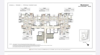Image of 735 Sq.ft 2 BHK Apartment / Flat for sale in Runwal 25 Hourlife Tower B1, Thane West, Thane for Rs. 13000000