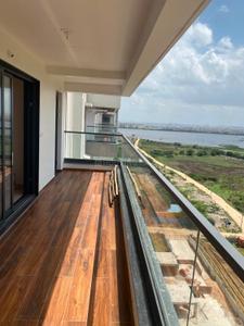 Balcony Image of 1700 Sq.ft 3 BHK Apartment / Flat for rent in Om Sree Skypark, Kompally Hyderabad for Rs. 43000