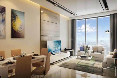 Hall Image of 890 Sq.ft 2 BHK Apartment / Flat for sale in Runwal Pinnacle, Bhandup West Mumbai for Rs. 16900000