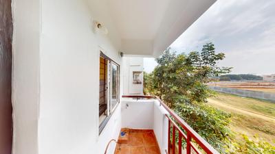 Balcony Image of 949 Sq.ft 2 BHK Apartment / Flat for sale in Signature Classic, Sompura Bengaluru for Rs. 7600000