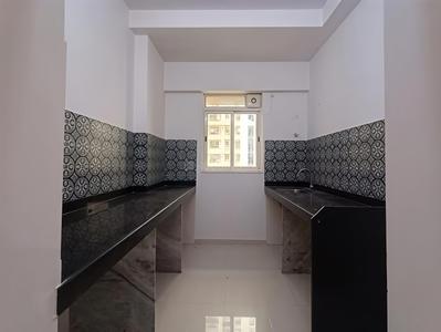 Kitchen Image of 655 Sq.ft 1 BHK Apartment / Flat for rent in Lodha Amara, Kolshet Thane for Rs. 27000