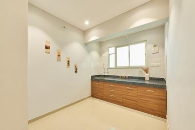 Kitchen Image of 687 Sq.ft 1 BHK Independent House for sale in Shreeja Serene, Undri Pune for Rs. 3185000