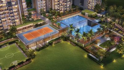 Image of 1413 Sq.ft 3 BHK Apartment / Flat for sale in L And T Elixir Reserve, Powai, Mumbai for Rs. 57000000