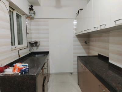 Kitchen Image of 640 Sq.ft 2 BHK Apartment / Flat for rent in Gurukrupa Marina Enclave, Malad West Mumbai for Rs. 50000