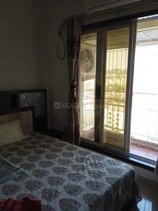 Bedroom Image of 460 Sq.ft 1 BHK Apartment / Flat for rent in Krishna Heights, Ghansoli Navi Mumbai for Rs. 38045