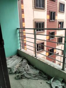 Balcony Image of 950 Sq.ft 2 BHK Apartment / Flat for sale in Dum Dum Kolkata for Rs. 5600000