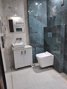 Bathroom Image of 1200 Sq.ft 3 BHK Builder Floor for rent in Sector 24 Rohini New Delhi for Rs. 35000