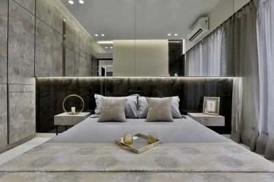 Bedroom Image of 615 Sq.ft 1 BHK Apartment / Flat for sale in Symphony Bldg No 4 Type D E E1 Wing A B And C, Boisar Mumbai for Rs. 1788000