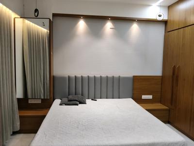 Bedroom Image of 1575 Sq.ft 3 BHK Apartment / Flat for rent in Diwali Blessings, Vaishno Devi Circle Ahmedabad for Rs. 27551