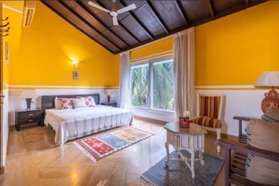 Bedroom Image of 1800 Sq.ft 3 BHK Villa for rent in Candolim Goa for Rs. 125000