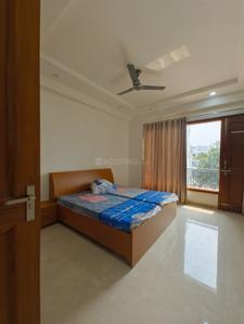 Bedroom Image of 1500 Sq.ft 2 BHK Builder Floor for rent in Sector 57 Gurgaon for Rs. 42000