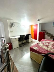 Bedroom Image of 1600 Sq.ft 4 BHK Independent House for rent in Sajjan Nagar Udaipur for Rs. 24000