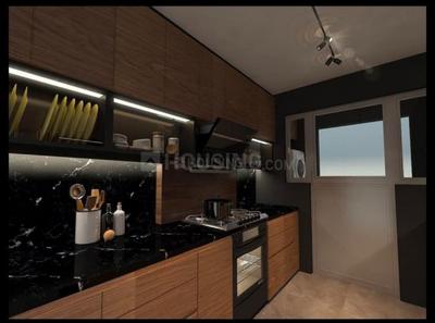 Kitchen Image of 1850 Sq.ft 3 BHK Apartment / Flat for sale in Active Acres, Tangra Kolkata for Rs. 14000000