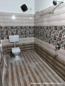 Bathroom Image of 1840 Sq.ft 3 BHK Builder Floor for rent in Old Town Bhubaneswar for Rs. 25000