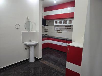 Kitchen Image of 1300 Sq.ft 3 BHK Independent House for rent in K R Puram Bengaluru for Rs. 25000